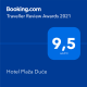 Booking award Hotel Plaža Duće